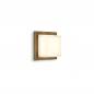 Preview: MORETTI LUCE Messing-Wandleuchte Ice Cubic Square Art. 3403