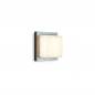 Preview: MORETTI LUCE Messing-Wandleuchte Ice Cubic Square Art. 3403
