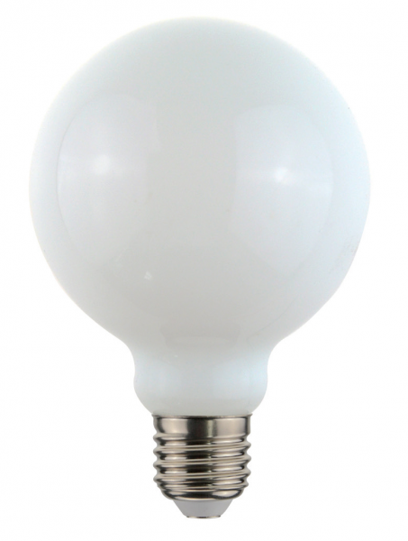 LED Filament Globe Ø125mm E27 7,5W 2700K dimmbar opal